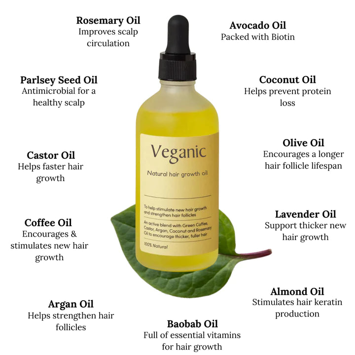 Veganic Hair Oil Ingredients