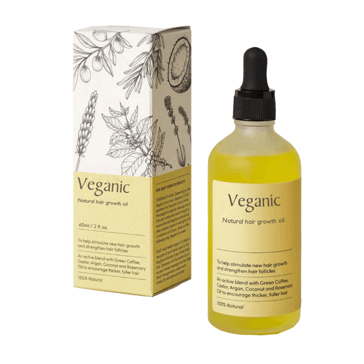 Veganic Hair Oil Packaging